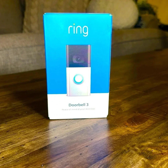 💥NWT RING Doorbell 3 Security Camera Surveillance Audio Video New In Box/Sealed - Picture 1 of 6